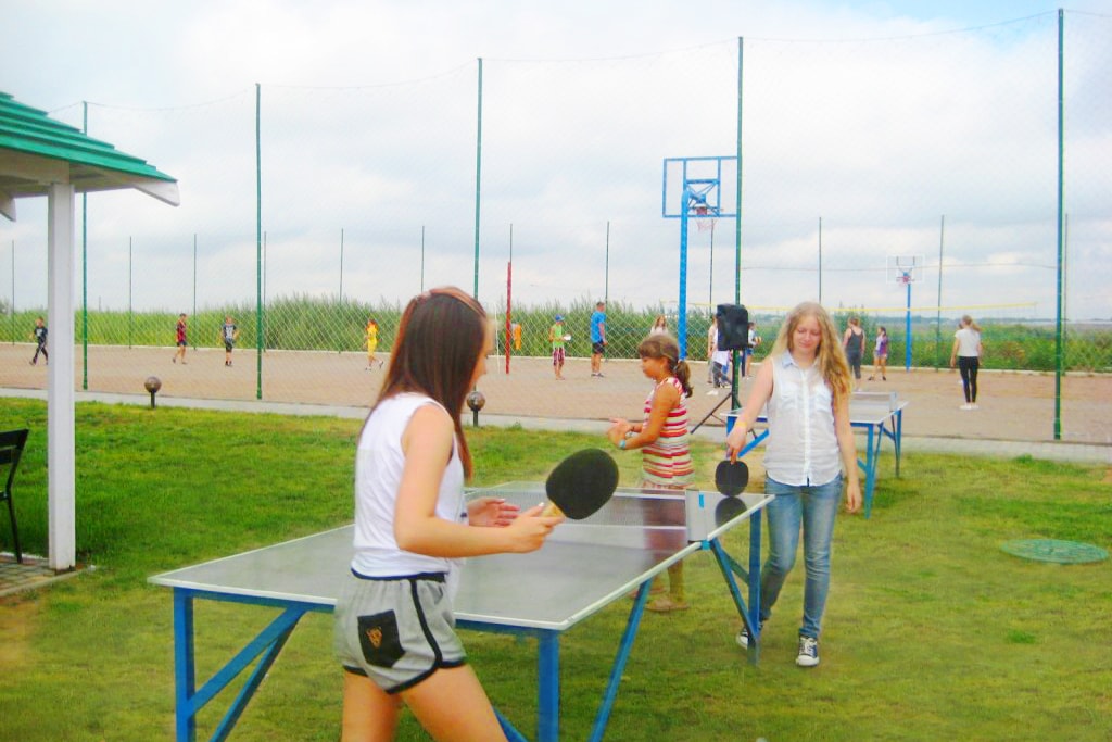 Спорт в детском лагере